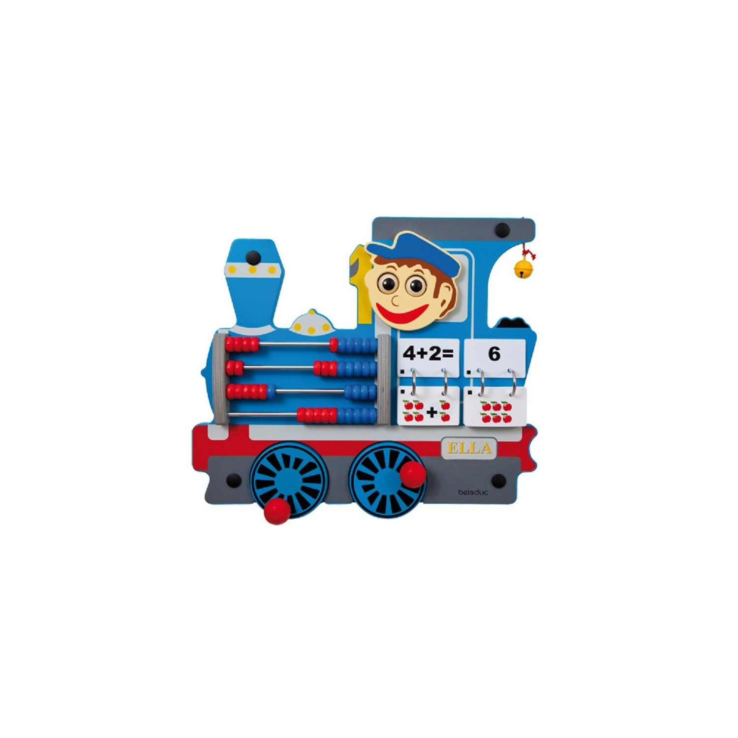 Jeu mural Train : Compter, boulier