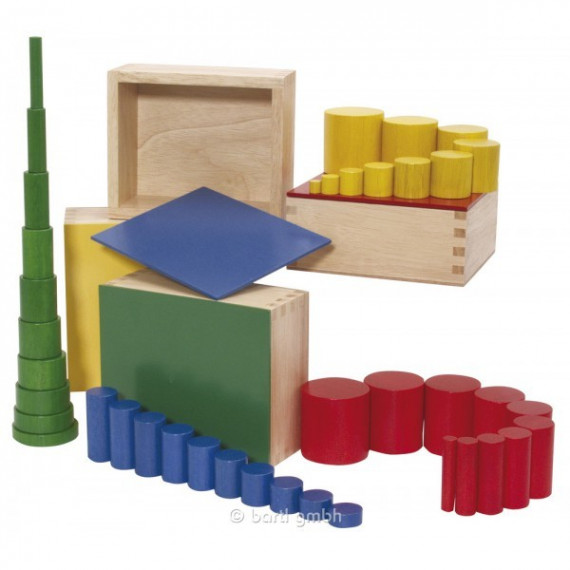 Cylindres de couleur Montessori – Magasin de jouets et jeux éducatifs en  ligne